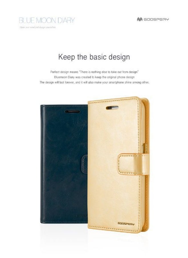 GOOSPERY - Leather Protective Case Cover For iPhone 15 Gold - Image 1