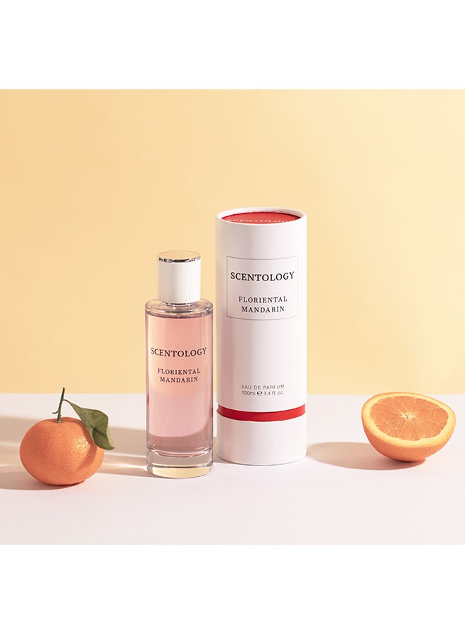 SCENTOLOGY Scentology Floriental Mandarin Perfume For Women | Vibrant Citrus & Floral Blend | Long-Lasting, Elegant Women's Fragrance | Perfect for Daily Wear & Special Occasions | Eau De Parfum, 100ml - Image 2
