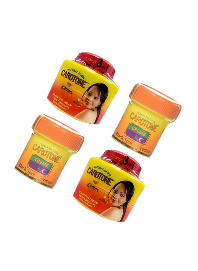 كاروتون قطعتين من كريم مصحح للبقع الداكنة 30 مل مع قطعتين من كريم تفتيح بتركيبة الكولاجين 135مل - Image 2