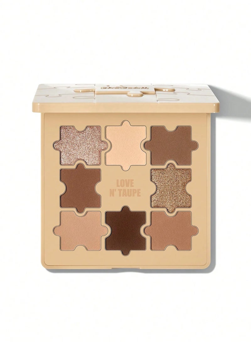 SHEGLAM Jazy Jigsaw Eyeshadow Palette Love N' Taupe - Image 1