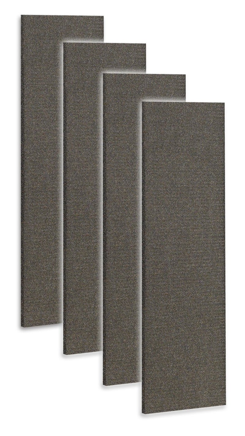 فلتر كربون نشط مسبق متوافق مع فلتر HEPA FLT4825 فلتر سلسلة AC4800 نماذج B هواء نظيف ومصفى للداخلية ورقة فلتر الفحم 48x1575 أسود 4 عبوات