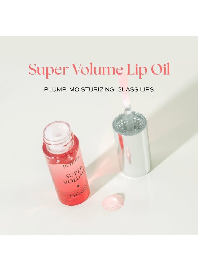 Petitfee Lip Oil Super Volume | 0.10 Oz | Plumping, Moisturizing, Glass Lips, Plump Lip Oil with Herbal Ingredients, Revitalizing, Volumizing, Nourishing Lips, Non-sticky, Non-artificial Colors - Image 3
