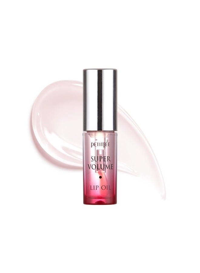 Petitfee Lip Oil Super Volume | 0.10 Oz | Plumping, Moisturizing, Glass Lips, Plump Lip Oil with Herbal Ingredients, Revitalizing, Volumizing, Nourishing Lips, Non-sticky, Non-artificial Colors - Image 1