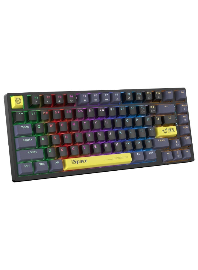 Onikuma G52 Type-C Wired Computer Gaming Keyboard RGB Backlight For PC - Image 1