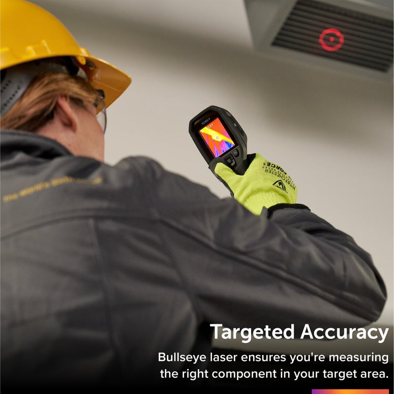 FLIR TG165-X Thermal Imaging Camera with Bullseye Laser: Commercial Grade Infrared Camera for Building Inspection, HVAC and Electrical - Image 5