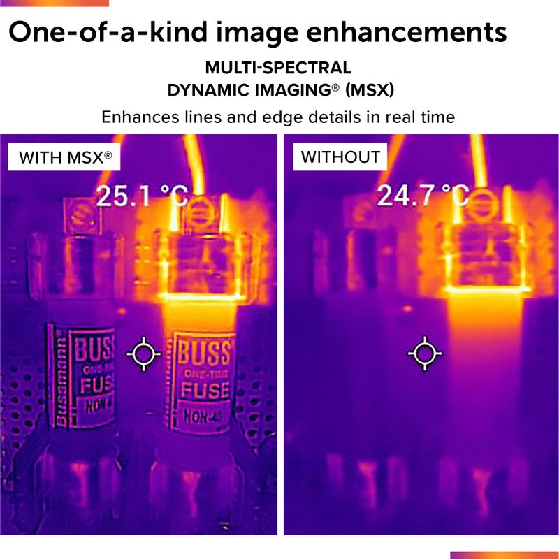 FLIR TG165-X Thermal Imaging Camera with Bullseye Laser: Commercial Grade Infrared Camera for Building Inspection, HVAC and Electrical - Image 3