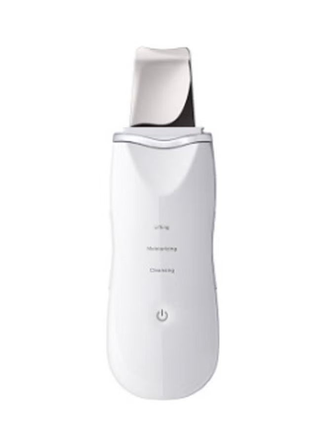 ORiTi Vibrate Deep Face Cleaning Skin Scrubber Remove Dirt Blackhead Reduce Wrinkles Facial Lifting Peeling Ultrasonic Shovel White 43 x 15 x 128mm  - Image 2
