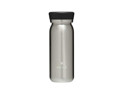 Snow Peak's Milk Bottle 500, Clear, TW-501CL, Stainless Steel, Vacuum-Sealed, Double-Walled, Made in Japan, Lifetime Product Guarantee, Lightweight for Camping & Everyday Use - Image 4