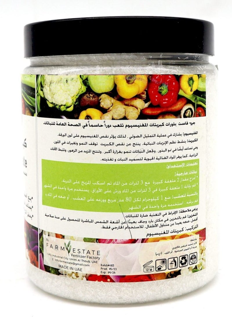 GrowFast Grow Fast Magnesium Sulphate Powder Epsom Salt 1Kg  - Image 3