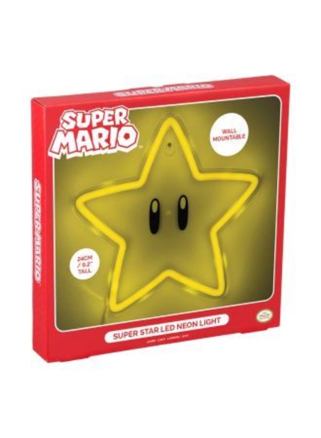 Paladone Super Star Wall Mountable LED Neon Light - Image 1