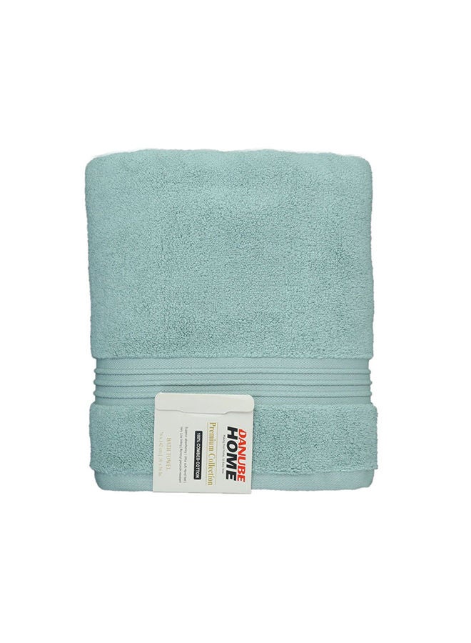 DANUBE HOME Flossy Face Towel 100% Combed Cotton 550 GSM Quick Dry Plush Wash Towel Ultra Soft Lightweight Highly Absorbent Towels For Bathroom 33x33 cm Aqua - Image 2