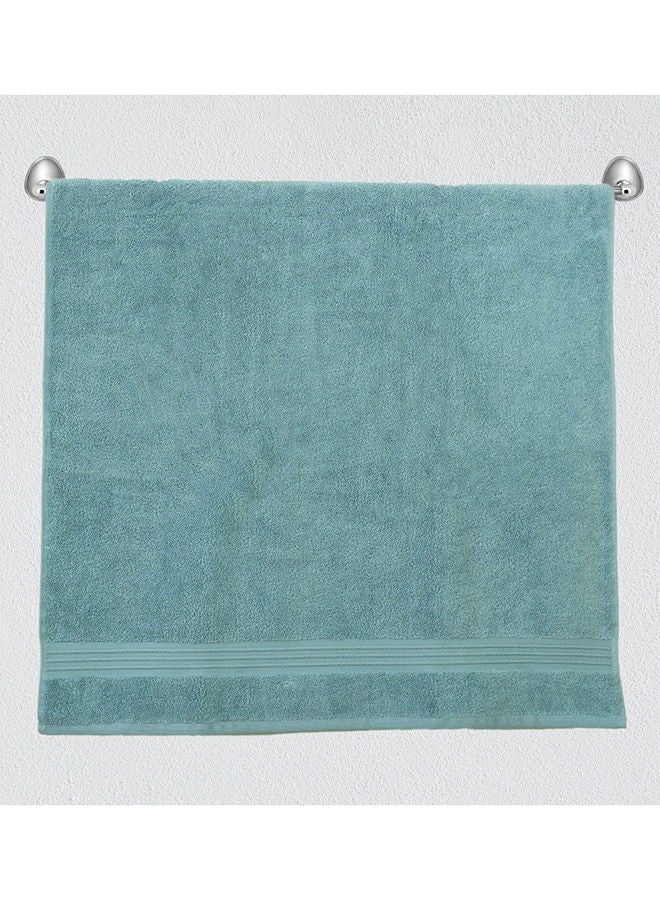 DANUBE HOME Flossy Face Towel 100% Combed Cotton 550 GSM Quick Dry Plush Wash Towel Ultra Soft Lightweight Highly Absorbent Towels For Bathroom 33x33 cm Aqua - Image 4