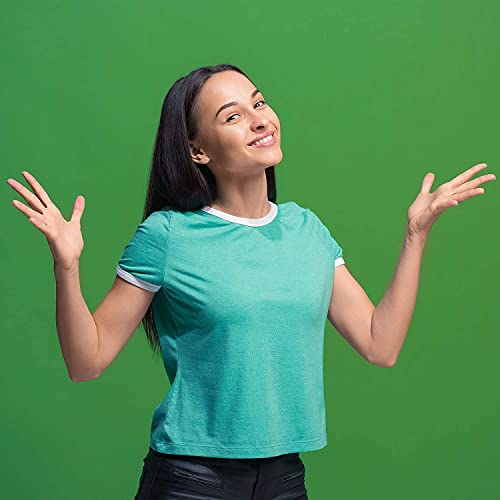 Boltove® 6x9 Ft. Green Screen Backdrop Background Curtain Rod Pocket for Photography, Photoshoot, Product Photography, Live Streaming, Zoom Meetings, VFX Editing, YouTube Video, FB Short Video, Instagram Reels - Image 4