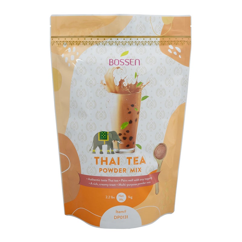 Bossen Bubble Tea Powder Mix - 2.2 Pound (Thai Tea) - Image 1