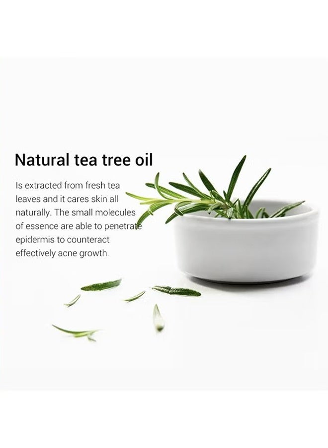 Breylee Acne Treatment Serum,Tea Tree Acne Treatment Serum, Clear Skin Serum for Clearing Severe Acne,Breakout, Remover Pimple and Repair Skin 17ml - Image 3