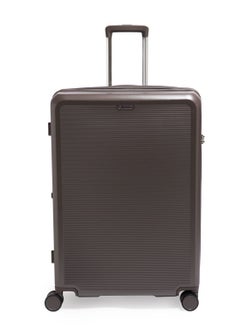 Sense 78cm Hardcase Expandable 4 Double Wheel Check-In Luggage Trolley Brown
