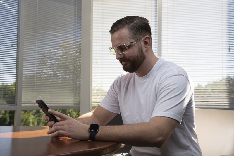 GUNNAR - Premium Gaming and Computer Glasses - Blocks 65% Blue Light - Enigma, Smoke, Amber Tint - Image 5