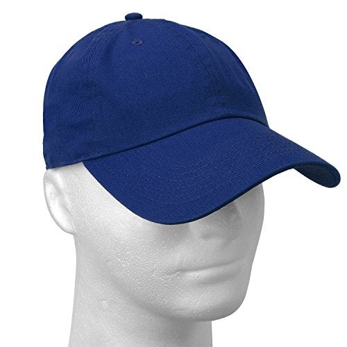 Falari Classic Baseball Cap Dad Hat 100% Cotton Soft Adjustable Size Royal - Image 2