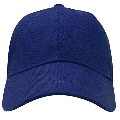 Falari Classic Baseball Cap Dad Hat 100% Cotton Soft Adjustable Size Royal - Image 4