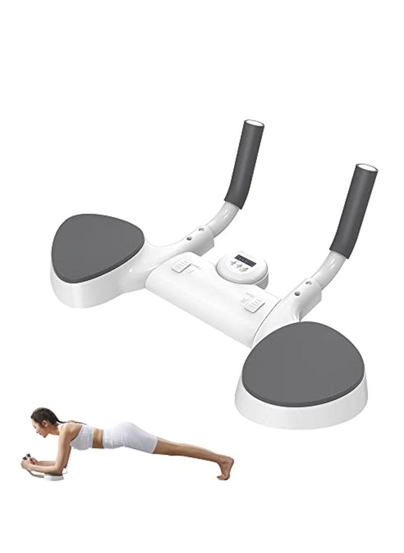 Hihonor Plank Core Trainer Plank Support Equipment, with Timer ABS Push Up Fitness Board Core Trainer Portable Adjustable Count Exerciser Board Non-Slip Gym Abdominal Muscle Training Kit for Home Gym Office  - Image 1