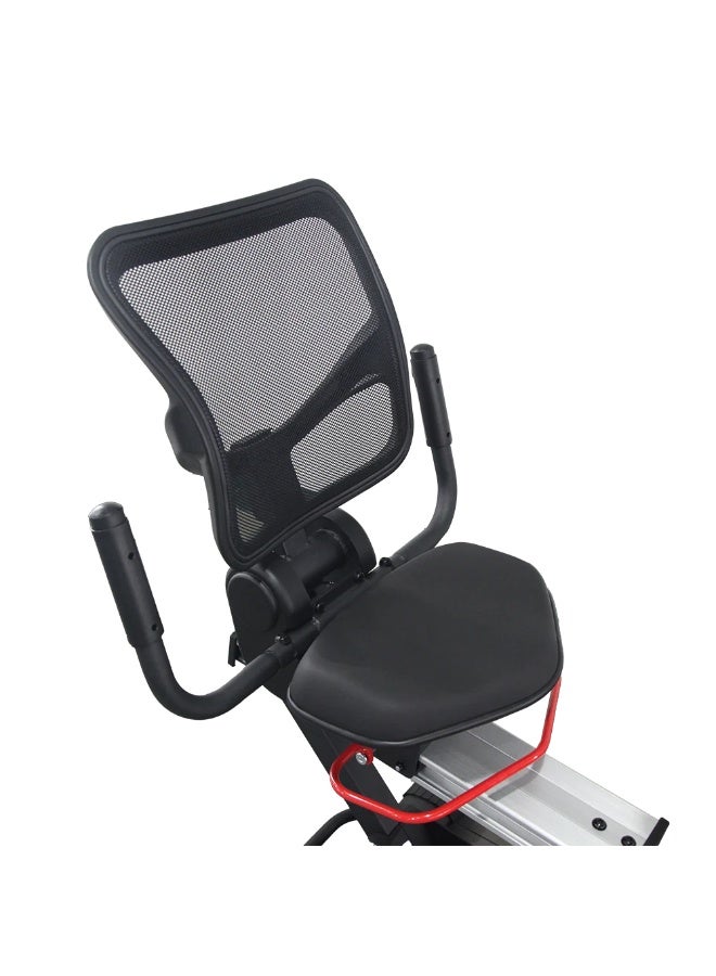Health Care K8745R Dual Action Recumbent Exercise Bike with LCD Display and Back Support - Image 2