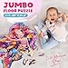 BenBen Floor Puzzles for Kids 52 Piece Jumbo Mermaid Puzzle for Kids Ages 46 Large Jigsaw Puzzle for Toddlers 35 Mermaid Toys Birthday Gift for Girls Boys - Image 4