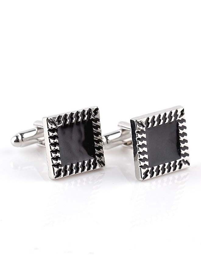NIBEMINENT - Square Design Classic Chic Cufflinks - Image 1