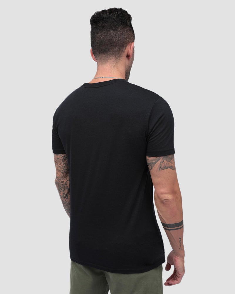 INTO THE AM Dark Elixir Tee for Men - Short Sleeve Design T-Shirts (Black, Large) - Image 2