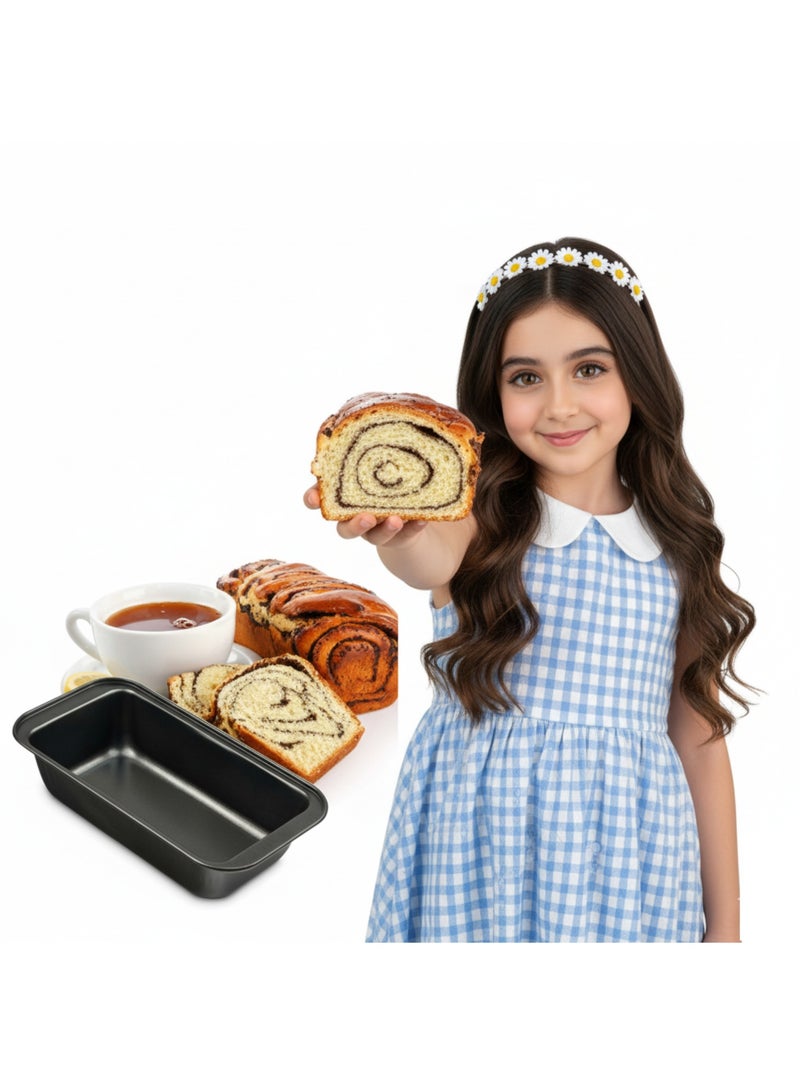 AMM Non-Stick Loaf Pan Bread Baking Mold – Rectangle Cake & Bread Tray, Oven-Safe Tin for Home Kitchen Baking, Meatloaf, and Dessert Loaves - Image 1