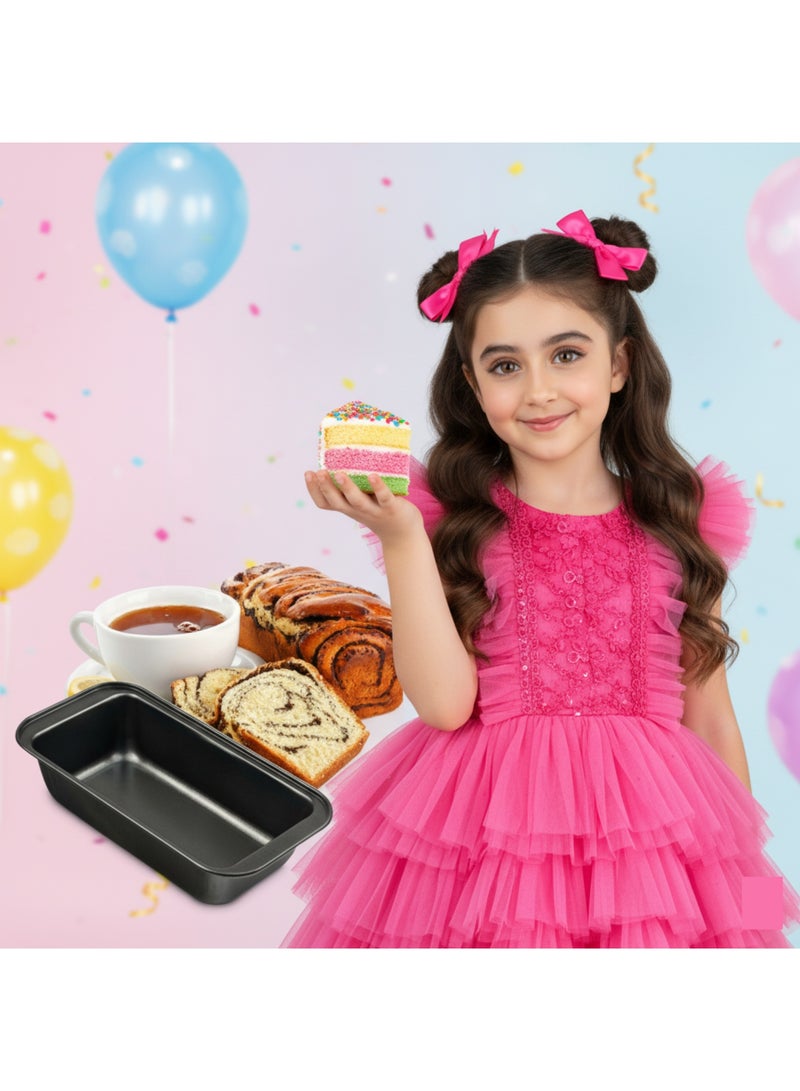AMM Non-Stick Loaf Pan Bread Baking Mold – Rectangle Cake & Bread Tray, Oven-Safe Tin for Home Kitchen Baking, Meatloaf, and Dessert Loaves - Image 3