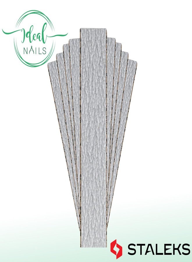STALEKS PRO Smart 20 PapmAm Disposable Nail Files (150 Grit, 30 Pcs) - Glueless Soft Foam Covers with Gentle Aluminum Oxide for Artificial Nail Finishing - Image 2