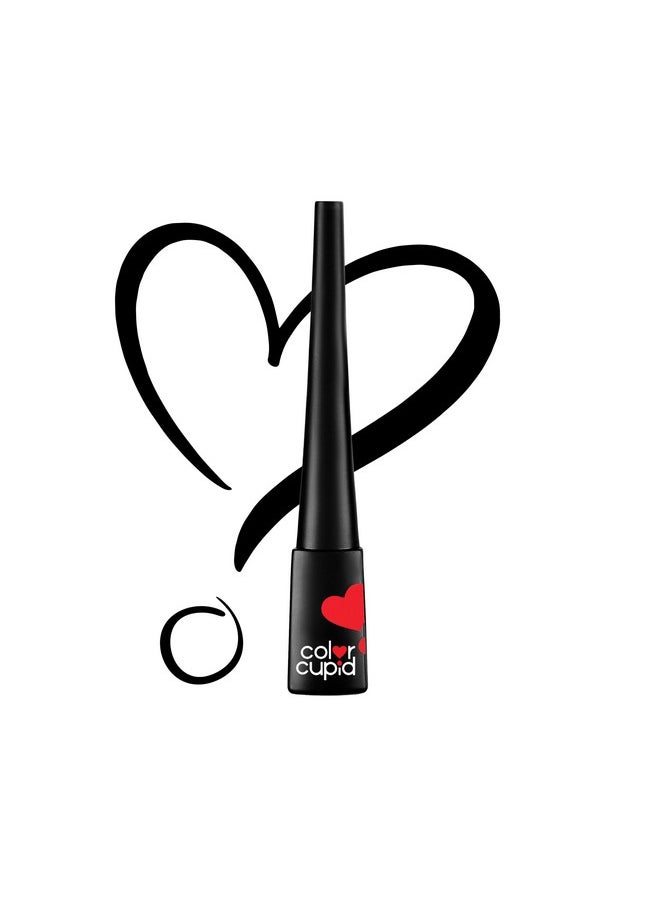 Color Cupid Color Cupid Eye Love It Eyeliner | All day wear | Easy application, Long stay & Quick drying | Jet Black - 3.5 ml  - Image 1
