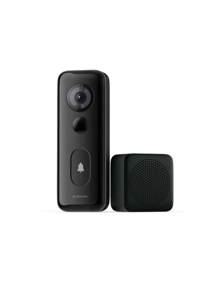 Xiaomi - Xiaomi Smart Doorbell 3S | Head to toe with D180° | IP65 waterproof | Two power supply modes | Xiaomi security chip | Ultra clear 2K resolution | 5200mAh (typ) battery | Free 72h cloud storage - Image 1
