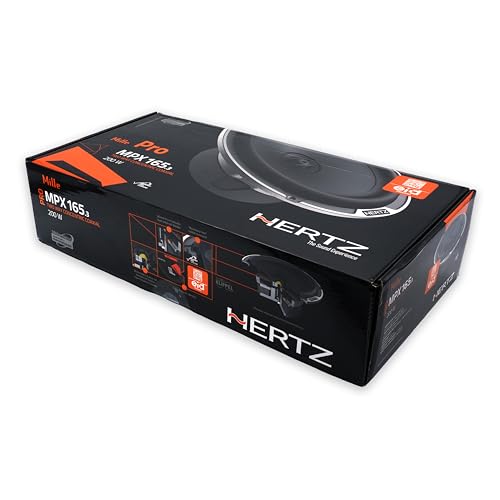 HERTZ Mille Pro Series MPX-1653 6.5" Pro Audio Two-Way Coaxial Speakers (Pair) - Image 2