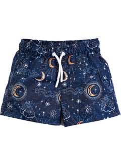Gold Class Kidswear Boys Moon Patterned Swim Shorts  - Image 1