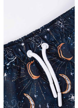 Gold Class Kidswear Boys Moon Patterned Swim Shorts  - Image 3