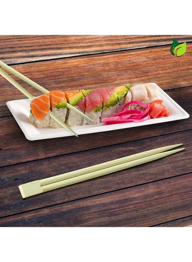 UNIFY EcoHomes 8 inch, 100 Pairs Natural Bamboo Chopsticks for Sushi, Noodles, Fried Rice, Asian Dishes | 19 cm Long | Eco-Friendly, Biodegradable | Disposable Utensils - Image 3