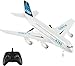 LBKR Tech RC PlaneAirbus A380 Remote Control Airplane Ready to Fly 2 Channels RC AirplaneRemote Control Plane for Kids Boys Children Adults Beginners - Image 3