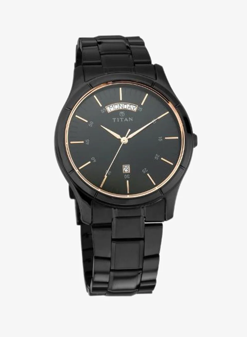 TITAN Men's Stainless Steel Analog Watch 1767NM01 - 42 mm