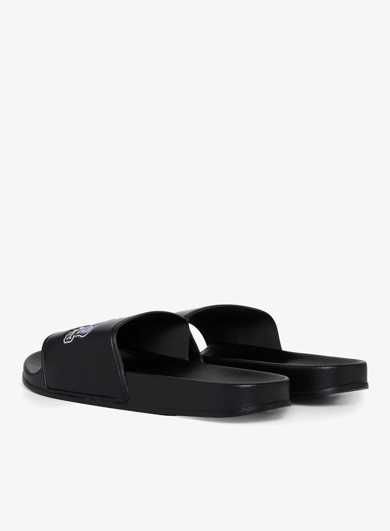 BHYPE SOCIETY  BHYPE SOCIETY - BUBBLE GRAFFITI BLACK SANDALS  | Best Price UAE