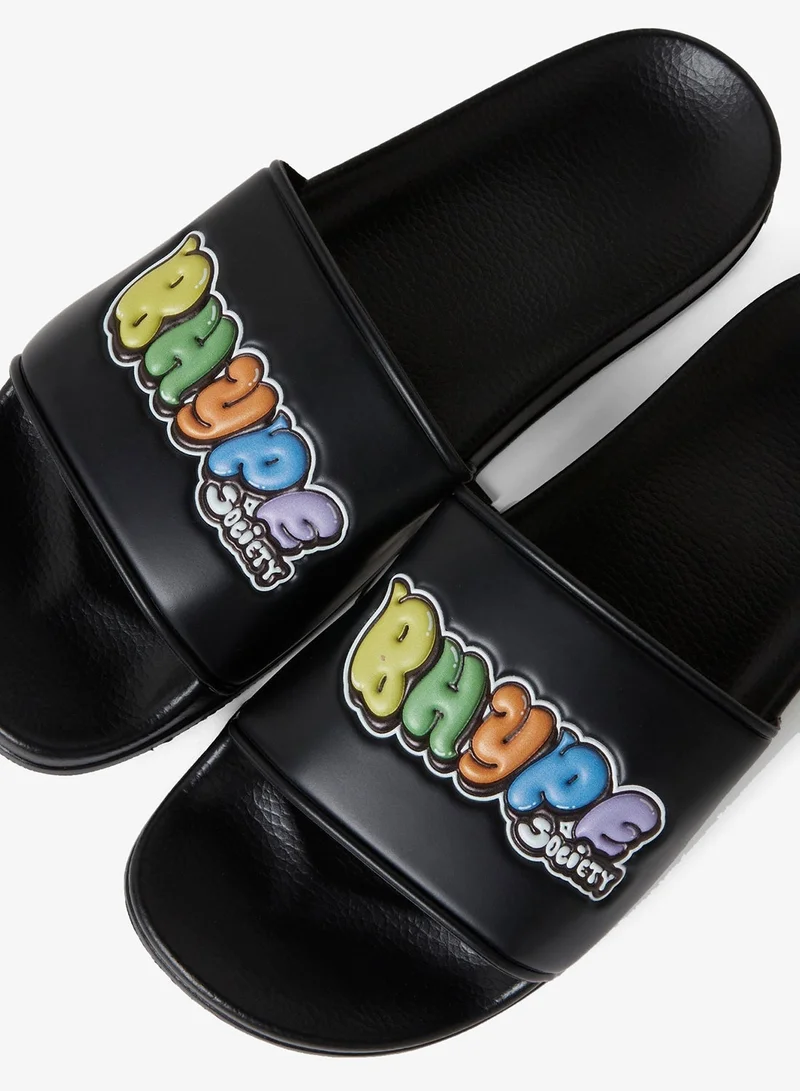 بي هايب سوسيتي صنادل   فقاعة جرافيتي سوداء