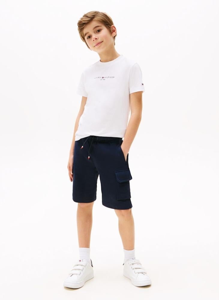TOMMY HILFIGER Kids T-Shirt & Cargo Shorts Set  - Image 1