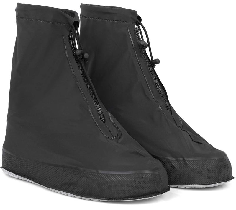 Galashield Rain Shoe Covers | Waterproof Shoe Covers for Men Women | Reusable Galoshes Overshoes (Black, XX-Large) - Image 1