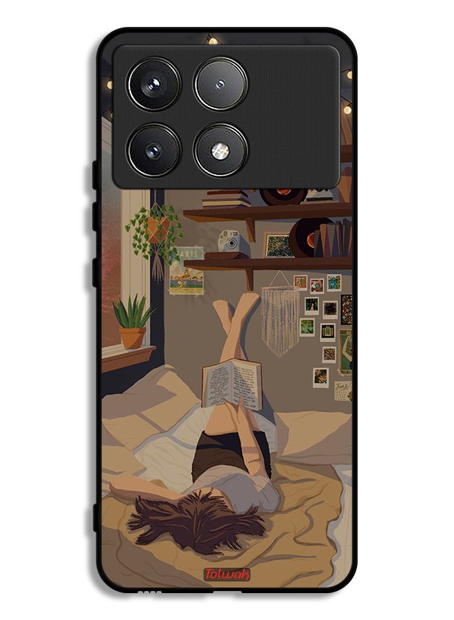 Tolwak Xiaomi Redmi K70 Pro Protective Case Cover Studying Art - Image 1