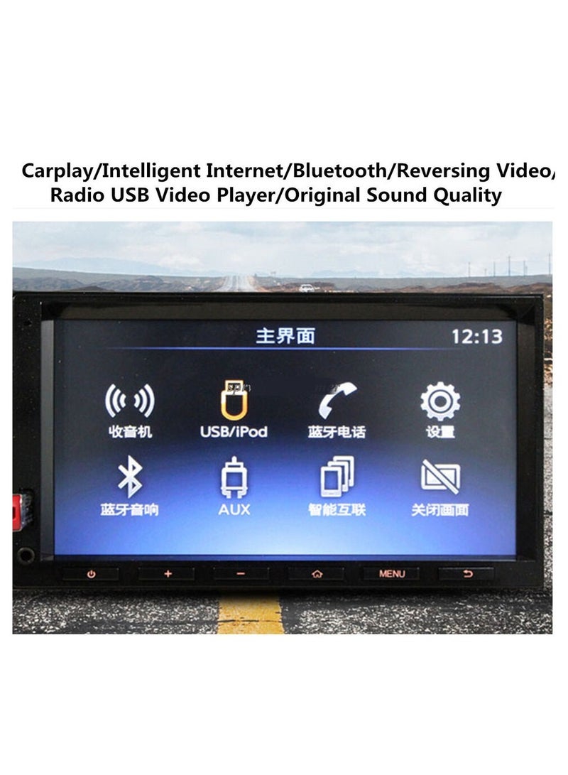 Nissan Car Stereo For Nissan Patrol Y61 VTC Original Car Stereo Support Apple Carplay Touch Screen Usb Video Playback 7 Inch Screen Plug And Play Night View rear camera Included - Image 5