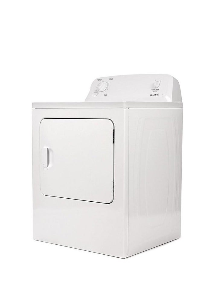MAYTAG - Maytag 2 Knobs Front Load Air Vented Dryer, 7 kg Capacity, White - 4KMEDC410JW - Image 1