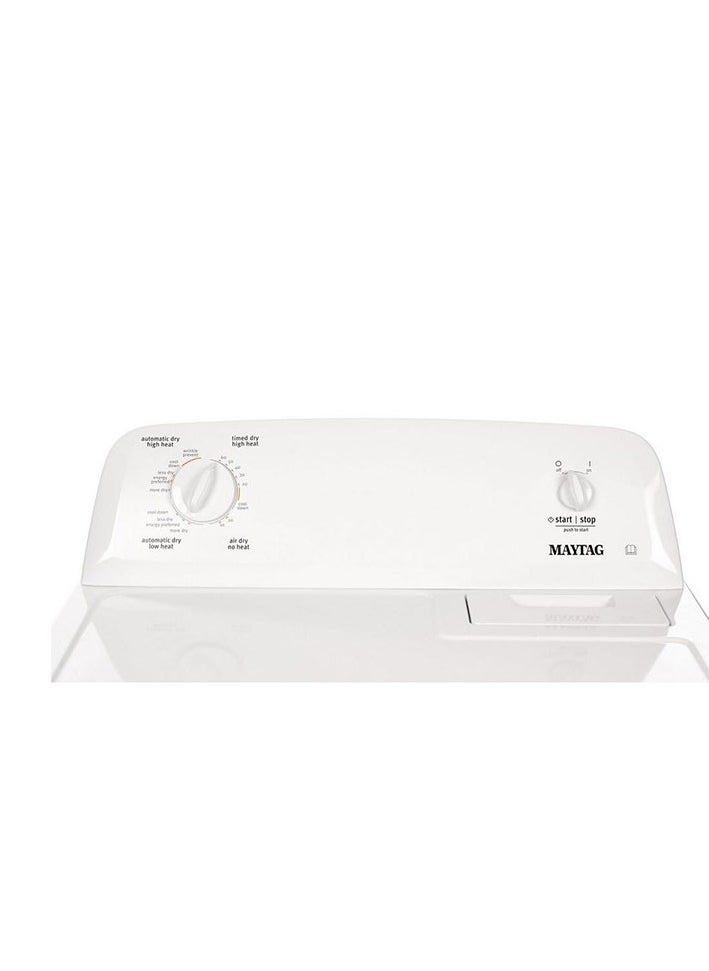 MAYTAG - Maytag 2 Knobs Front Load Air Vented Dryer, 7 kg Capacity, White - 4KMEDC410JW - Image 1