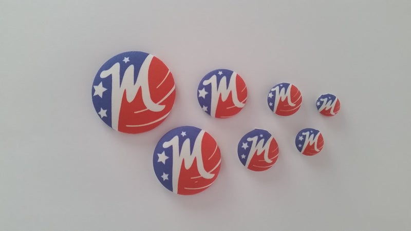 M MAXANT 100 Buttons to Cover - Made in USA - Cover Buttons with Wire Eye Backs Size 30 (3/4") - Image 4