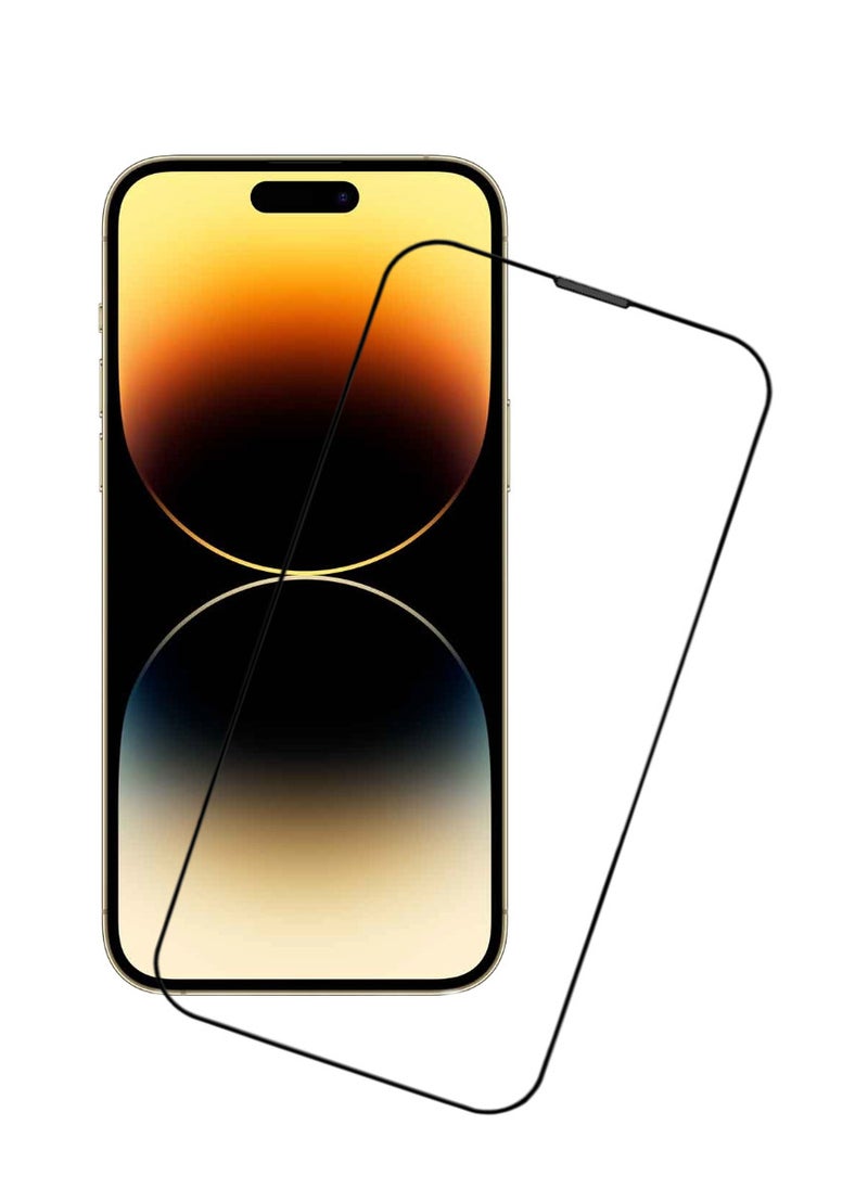 ACLIX Antistatic ESD Dustproof Premium Quality High Definition Tempered Glass Screen Protector Designed For  iPhone 14 Pro - Image 1