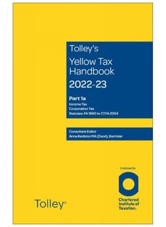 Tolley's Yellow Tax Handbook 2022-23